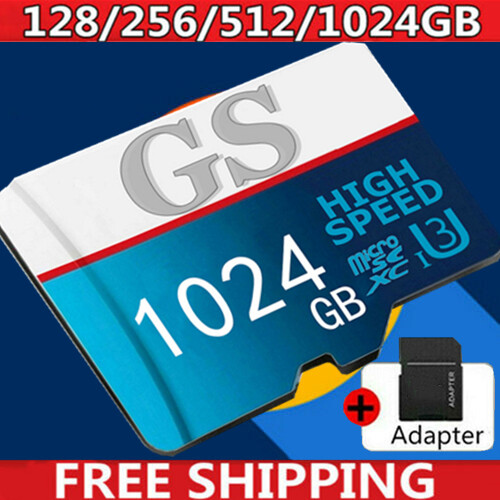 128 GB1024 GB Micro SD Card 4K Video Recording for GoPro Action Camera