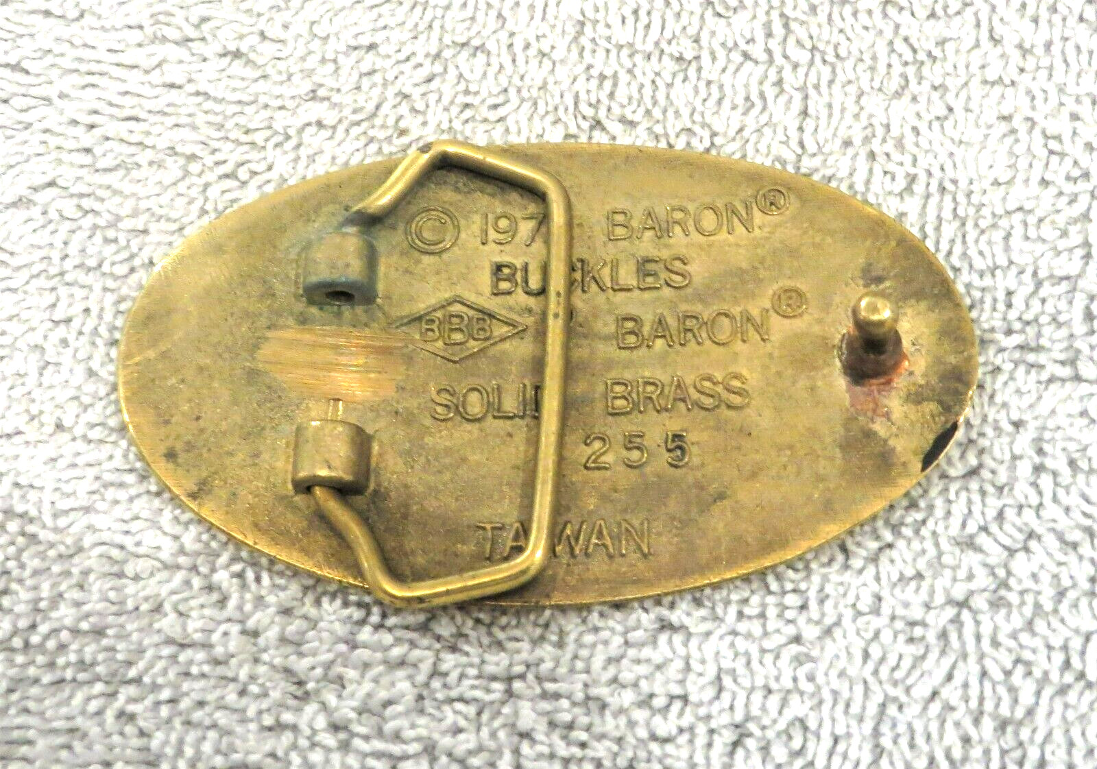 NOS - Vintage NO DRINKING PROBLEMS - Solid Brass … - image 2