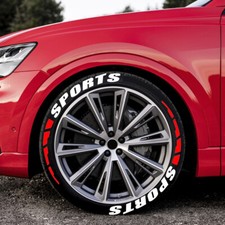 8pcs/Set Car Tire Wheel Sticker For Car Exterior Accessories Tire Wheel Stickers