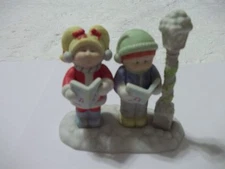Cabbage Patch Kids Figurine Porcelain 1984 Christmas Caroler Noel Xavier Roberts