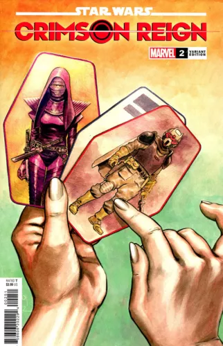 STAR WARS CRIMSON REIGN #2  LOPEZ  (1:25)  MARVEL  COMICS  STOCK IMG
