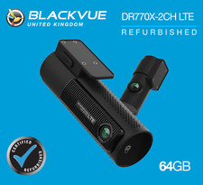 BlackVue Dash Cam DR770X-2CH LTE Front and Rear Wi-Fi GPS (64GB) - REFURB