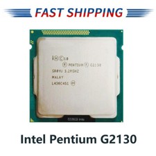 Intel Pentium G2130 Dual Cores 2 Threads LGA 1155 3.2GHz SR0YU CPU Processor 55W