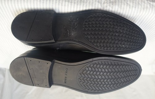 COLE HAAN~NEW!~BLACK LEATHER CAMRY W18869 RIDING BOOTS ZIP & STRETCH PANELS 9.5B - Picture 8 of 10