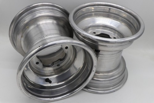 9 " Arrière Aluminium Roues Jantes 4x115 Yamaha Banshee Raptor 700 YFZ450r Poli - Photo 1 sur 11