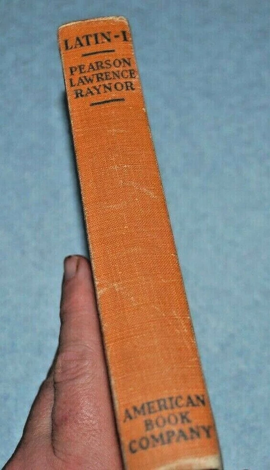 Vintage 1929 Hardcover LATIN I By Henry Carr Pearson & Lillie Maria Lawrence  - Image 3 of 4