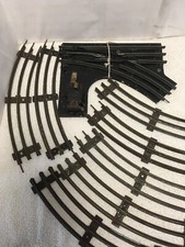 Lot of Used Train Tracks for Parts Vintage. Metal