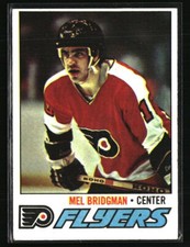Mel Bridgman 1977 Topps #121 Hockey Card