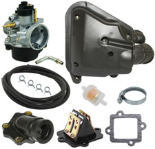 Ensemble carbu complet origine 50cc Ksr Moto Cracker Benelli Pepe