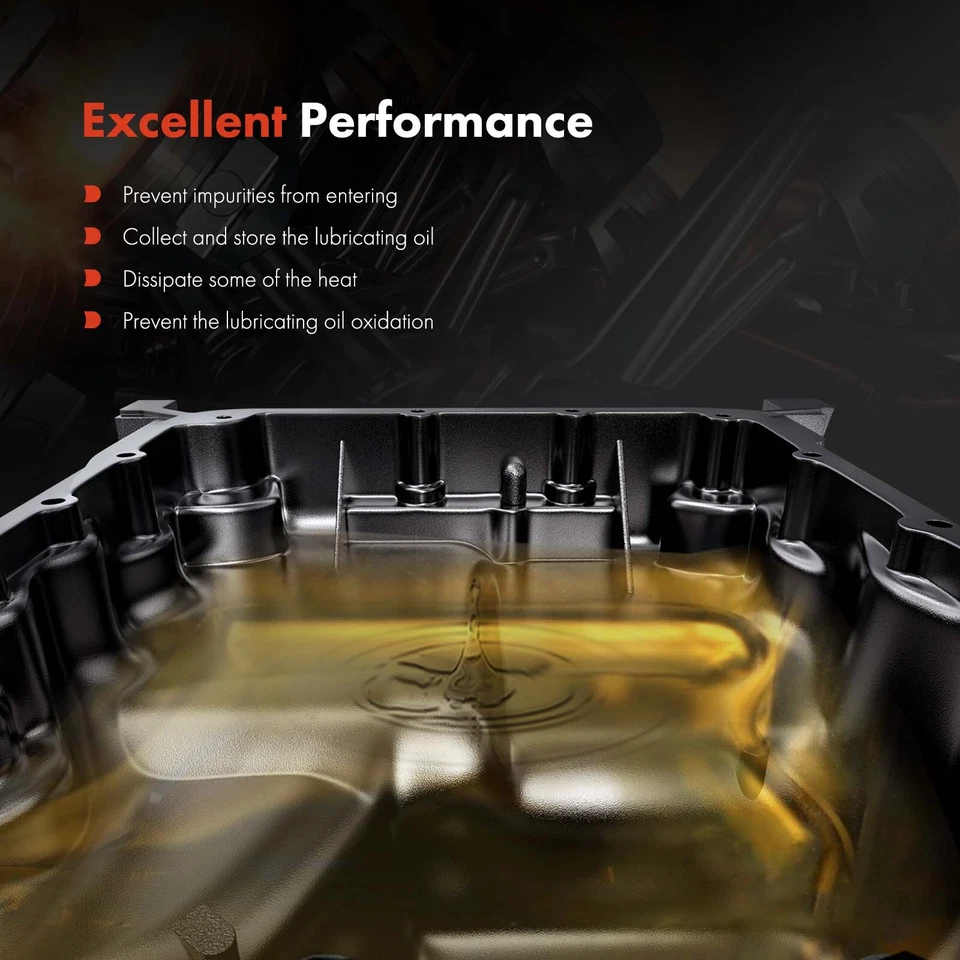 Pan de aceite de motor para Ford F-150 F-150 Heritage F-250 Lincoln Navigator Blackwood Foto 4 de 4