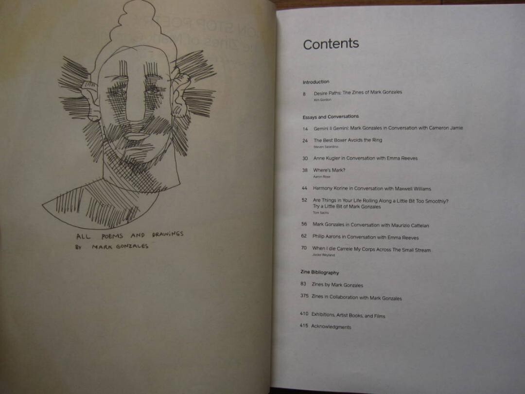 Non Stop Poetry The Zines of Mark Gonzales Book From Japan used | eBay
