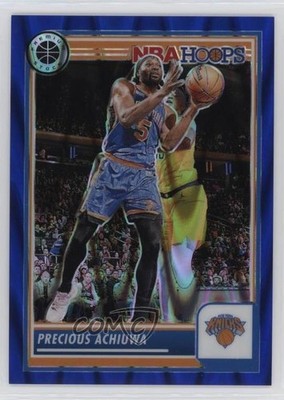 2023 Panini NBA Hoops Premium Stock Blue Seismic Prizm /99 Precious Achiuwa 12z3