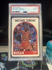 1989-90 Hoops #200 Michael Jordan PSA 8 Basketball Card NBA Bulls 89 1990