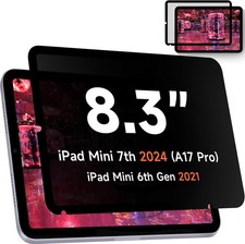 iPad Mini 6/7 Privacy Screen Protector Matte