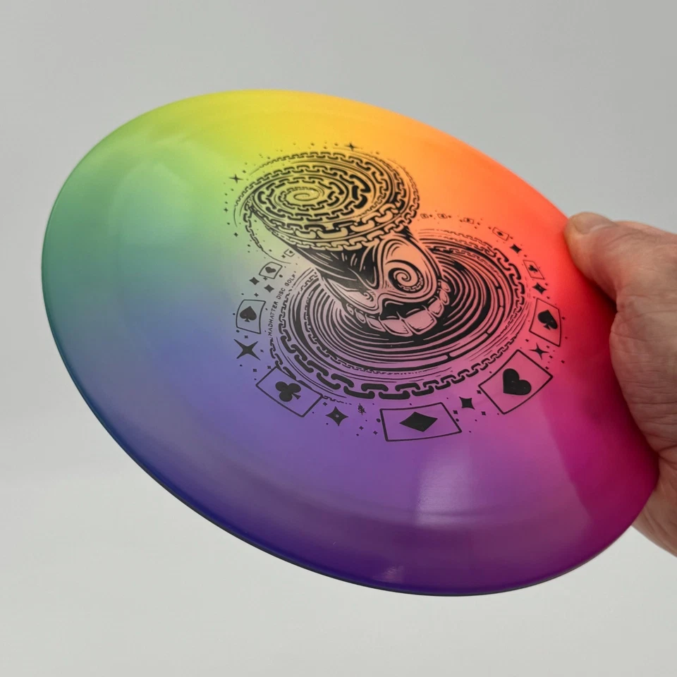 Discmania C-LINE Glow DD1 175g  disc golf distance driver Madhatter gradient dye - Image 4 of 4