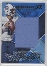 2017 Panini XR Maximal Materials Blue 38/49 Marcus Mariota #MM-MM no9