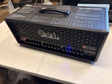 PRS Mark Tremonti MT 100 Tube Guitar Amp Head - Black, issues, cracked edge