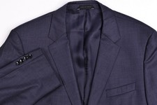 Hugo Boss The Keys12 130s Blue Wool Blazer Jacket 42 R
