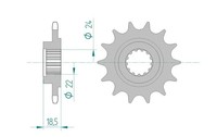 Ritzel Antriebsritzel 15-ZäHne 520-Teilung FüR Kawasaki Z 750 L Bj. 2007-2010