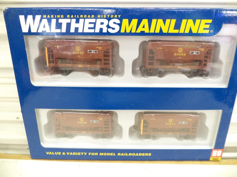 Walthers HO 910-58068, 24' MN Taconite Ore car 4-pack, DM&IR (lot kk),
