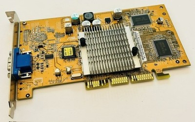 64MB Asus V8170/DDR/D/64 MX440-SE VGA AGP Grafikkarte - Retro