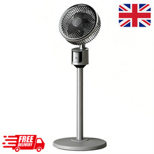 Silent Standing Fan for Bedroom, Pedestal Fan with Remote, Oscillating 3 Speeds