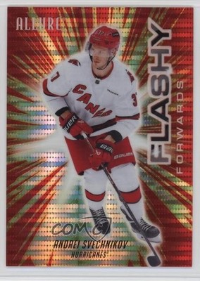2025 Upper Deck Allure Flashy Forwards Red Spectrum /399 Andrei Svechnikov 1h4a