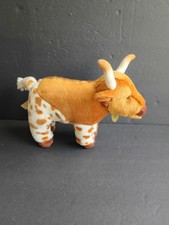 AURORA MIYONI LONGHORN STEER BULL/COW 10" PLUSH