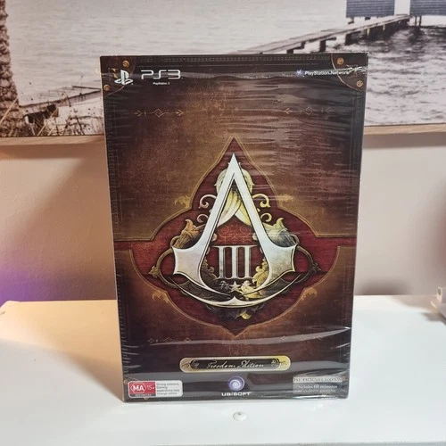 Assassin's Creed III (Freedom Edition) - (Sony PS3, 2012) Opened But No Used