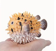 Puffer Porcupinefish Animal Figure Toy PVC Doll Small Figurine Birthday Gifts