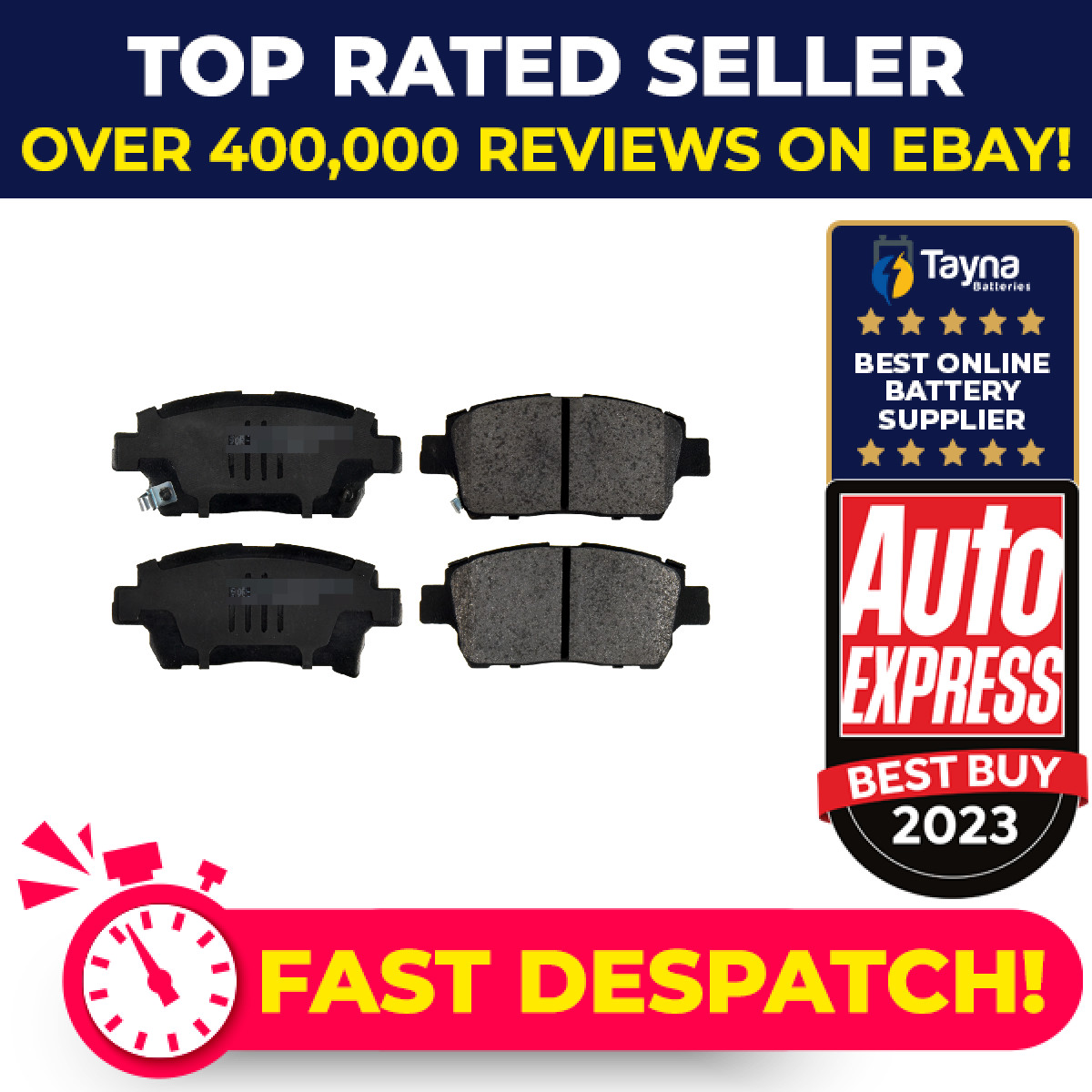 Brake Pads Set Front ADT342177 Blue Print 0446574020 D12498367 Quality New