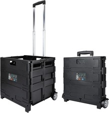 Grand Pack-n-roll Portable Tool Carrier W Telescopic Handle 80 Lb Load Capacity