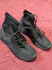 Zara black socks trainers size 7 sneakers hiking