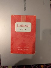 L'Aimant by Coty, a classic feminine floral aldehyde fragrance launched in 1927.