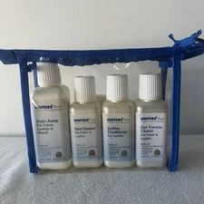 UNITERS Pure Home Care Essentials  – Leather, Wood,  & Fabric Cleaner Kit 4-pack