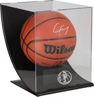 Cooper Flagg Mavericks Signed Wilson Authentic Series Basketball w/Curved Case