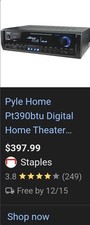 Pyle PT390AU Digital Home Theater Stereo Receiver