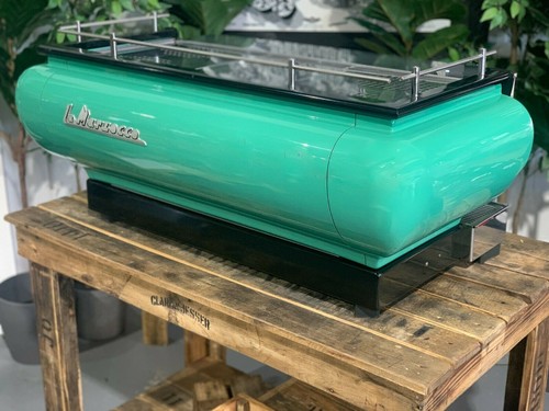 LA MARZOCCO FB70 3 GRUPPEN GRÜN ESPRESSOMASCHINE MASSGESCHNEIDERT KOMMERZIELL CAFE - Bild 6 von 12