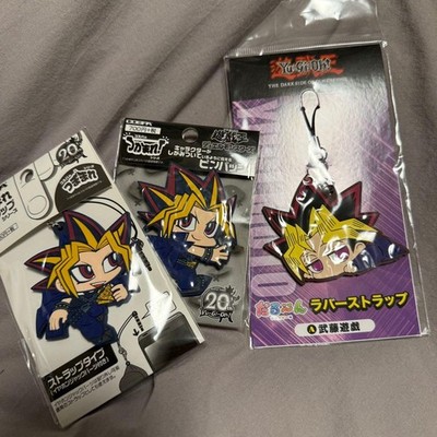 YuGiOh Dark Yugi Yugi Mutou Rubber Strap Two Character Design Authentic Item