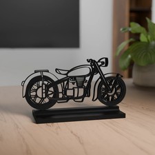 BMW R 25/3 Modell 3D Dekoration - Geschenk für Motorradfans