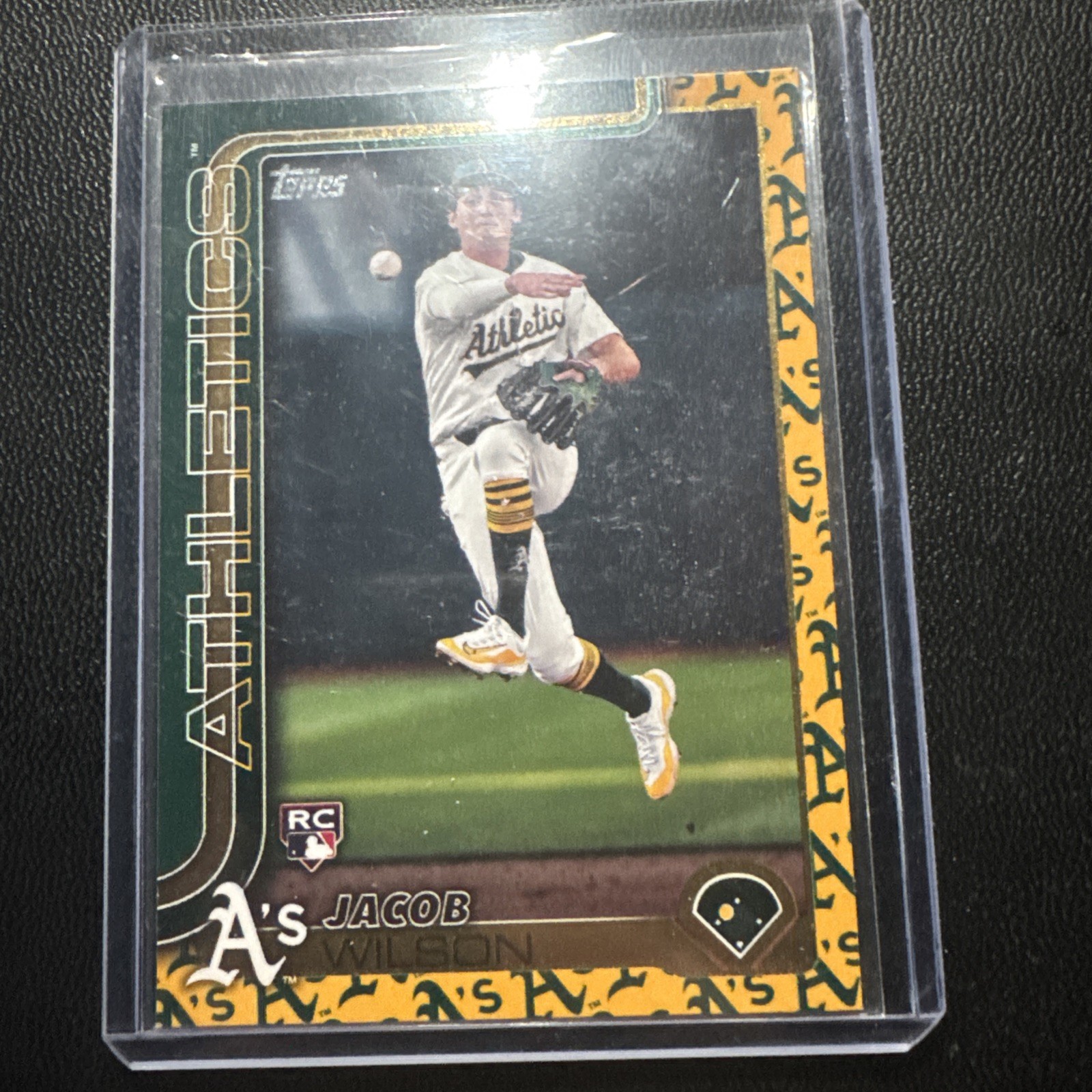 2025 Topps Series 1 Team Color Border 314 Jacob Wilson Rookie Card