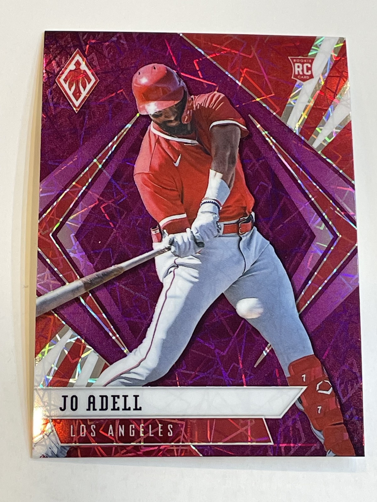 2021 Panini Chronicles Baseball Phoenix Purple Velocity - Jo Adell RC - Angels