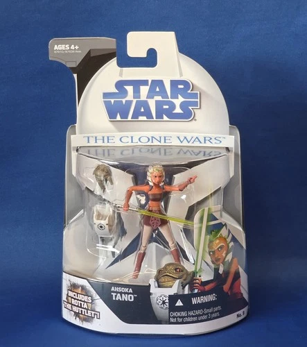 Star Wars The Clone Wars Ahsoka Tano Action Figure No. 9 With Rotta The Huttlet
