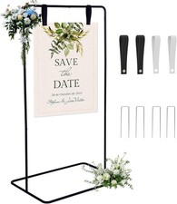 Wedding Welcome Sign Stand, Adjustable Welcome To Our Wedding Sign Stand, 68  ...