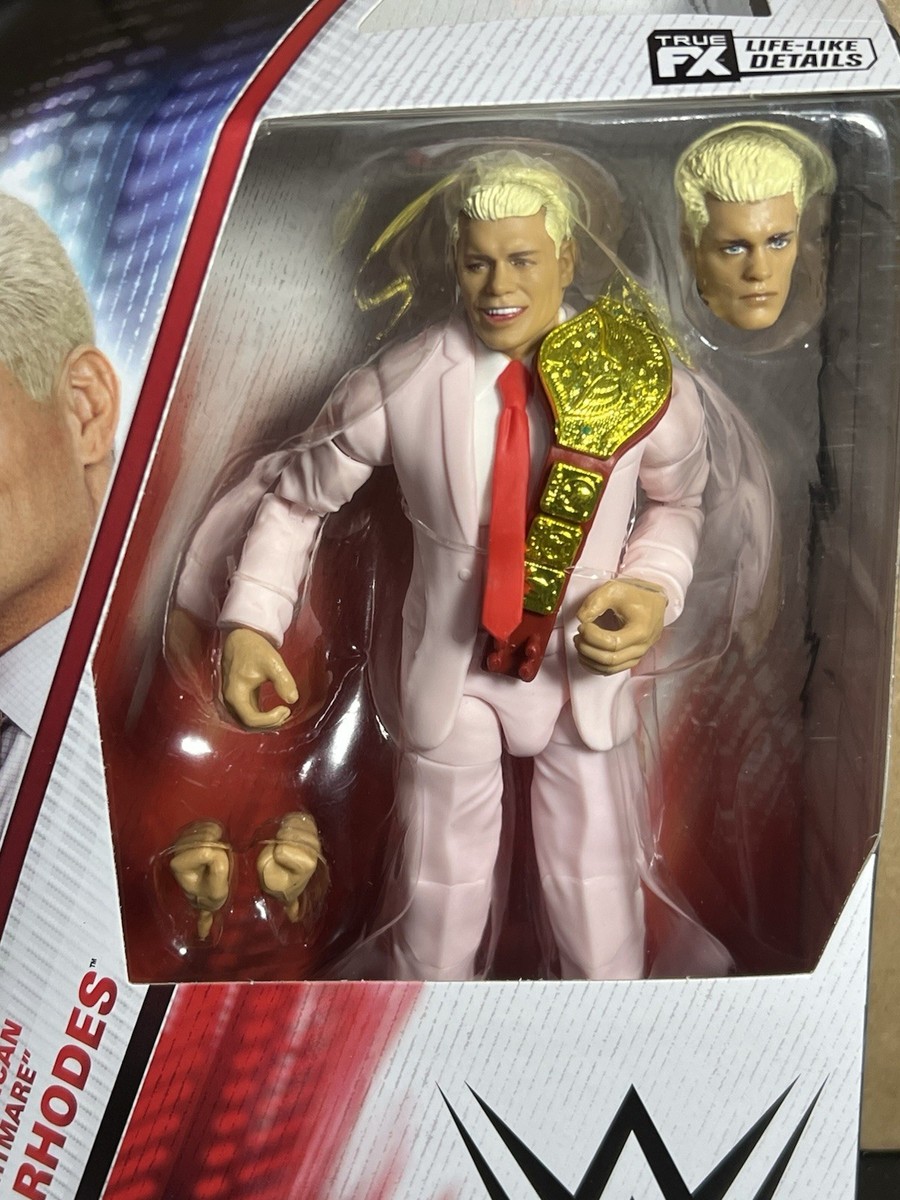 WWE Cody Rhodes CHASE Elite Series 120 Mattel Toy Wrestling Action