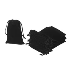 HRX Package 20pcs Velvet Drawstring Bags, 5x7 inches Velvet Pouches for Jewel...