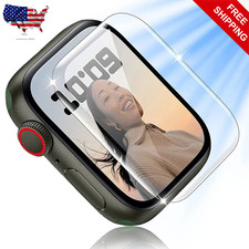 3 Pack Tempered Glass Screen Protector For Apple Watch iWatch 38/40/42/44 mm