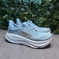 Hoka One One Bondi 9 Triple Blue Women's Running Shoes Sz 9.5 B