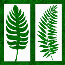 Large Leaf Stencils for Painting 12x16 Inch - Wall Stencils for Painting Large