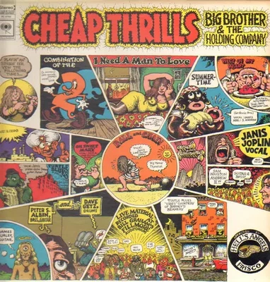 Cheap Thrills - Big Brother & The Holding Company    [LP Vinyl]  RI PC 9700